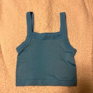Blue Workout Top